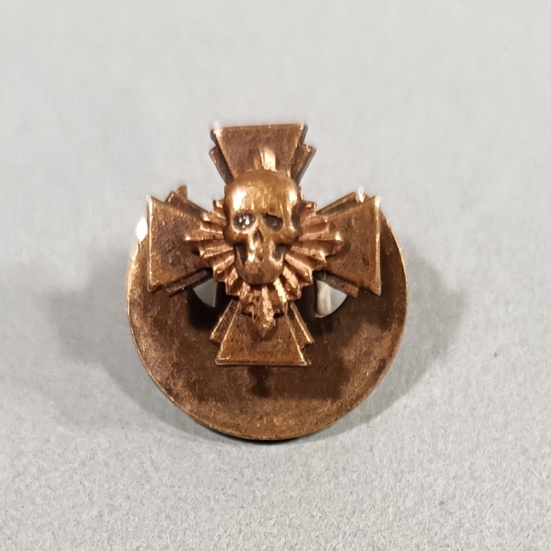 BOUTONNIERE INSIGNE DES CROIX DE FEU ANCIENS COMBATTANTS DE 1914 1918 CREEE DE 1927 A 1936 FABRICATION ARTHUS BERTRAND